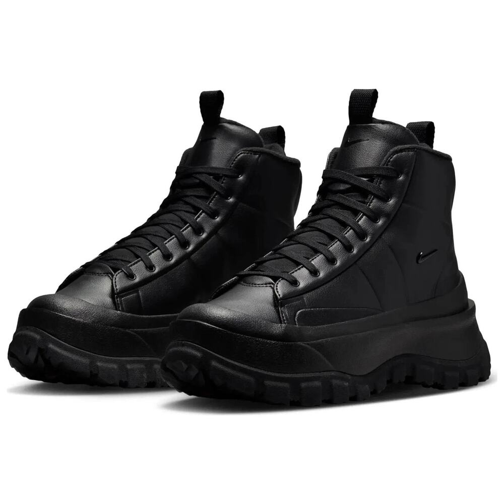 Nike Blazer Roam Mid Black Combat Boots Women's FQ9065-002, US 10